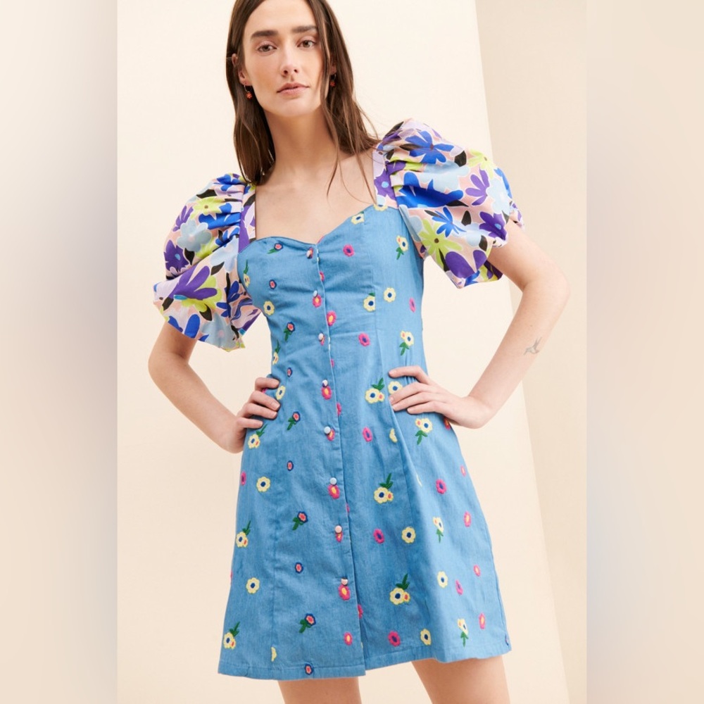 CELIAB THORA MINI DRESS size small